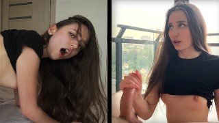 Petite Teenage Babe Fucked Hard - Reality Creampie