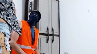 The Husband Goes To Work And She Stays Home Excited And Wanting Sex