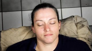 Huge Homemade Facial Blasting In Her Eyes