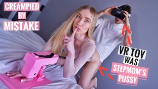 Milf Tricked Me Into Raw Creampie Caught On Camera