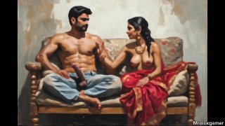 Indian Wife Hot Threesome Sex With Cock Focus