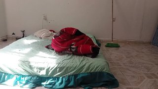 Mexican Mother Cleans Guest Room In Thong