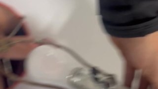 Reality Glory Hole With Tight Lamp Shade