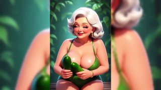 Granny Cucumber Animated Sex