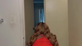 Ebony Amateur Booty Shaking For You