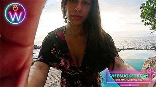 Wifebucket Amateur Milf Romantic Sunset Encounter