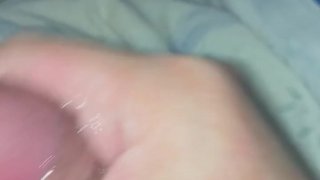 Solo Male Masturbation With Intense Cumshot