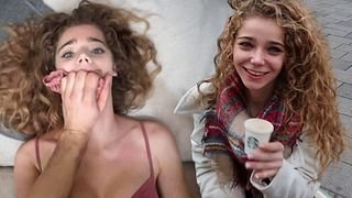 Vienna: Amateur Babe Seduced For Threesome