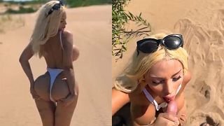 Lana Myers Public Beach Sex - Amateur