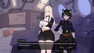 Sexy Iron Maidens Part 2: Blonde Facial Fun