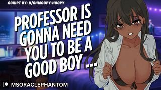 College Professor Role Play On Class Trip [audio]