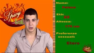 Casting With A Super Horny Genoese Brunette